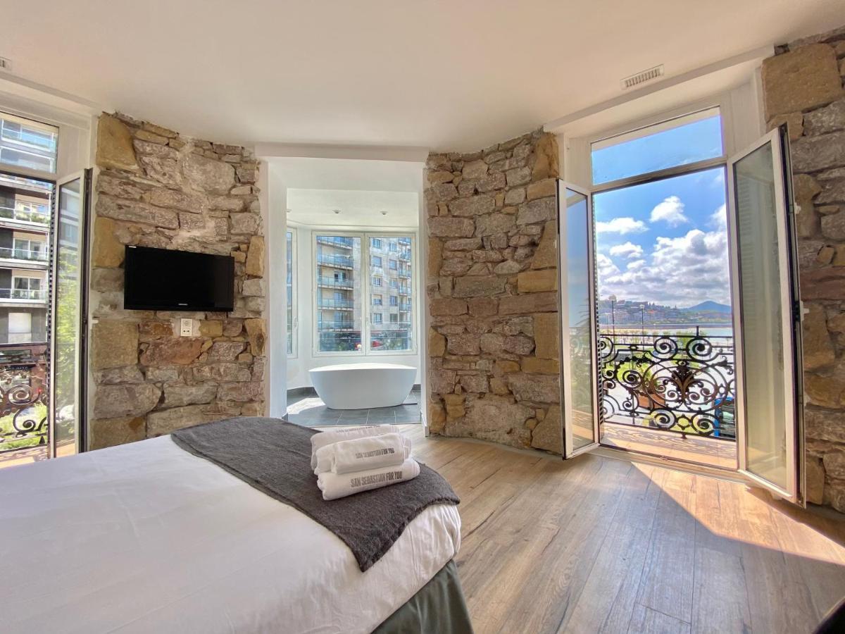 סן סבסטיאן Mirandoalaconcha Rooms מראה חיצוני תמונה